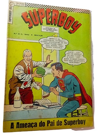 SUPERBOY nº 32 - ED EBAL ano 1968