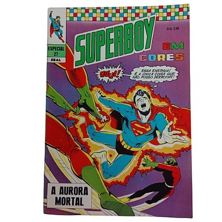 SUPERBOY EM CORES nº 27 - ED EBAL ano 1973