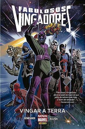 Fabulosos Vingadores: Vingar a Terra Capa dura