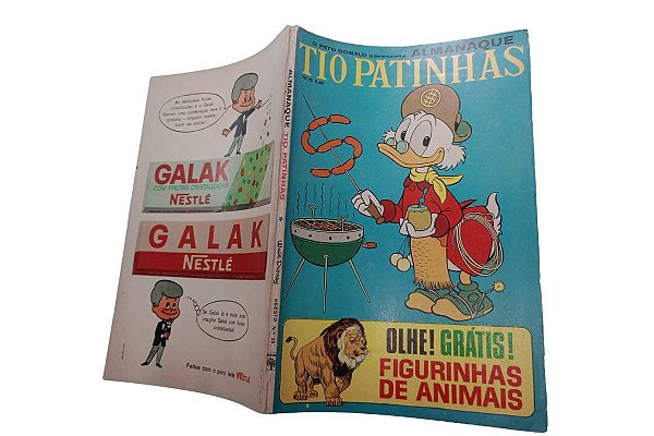 ALMANAQUE TIO PATINHAS Nº 24 - ANO 1967 - ED ABRIL