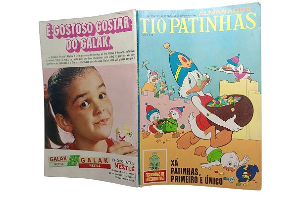 ALMANAQUE TIO PATINHAS Nº 32 - ANO 1968 - ED ABRIL