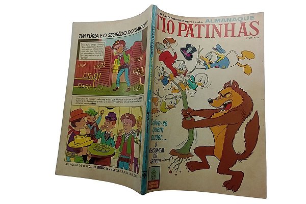 ALMANAQUE TIO PATINHAS Nº 34 - ANO 1968 - ED ABRIL