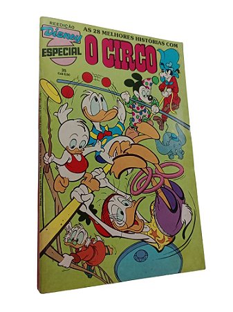 DISNEY ESPECIAL nº 35 - O CIRCO ( REEDIÇÃO ) - ANO 1985 - ED ABRIL
