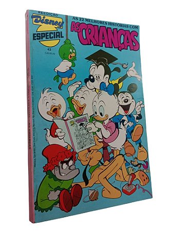 DISNEY ESPECIAL nº  43 - AS CRIANÇAS ( REEDIÇÃO ) - ANO 1987 - ED ABRIL