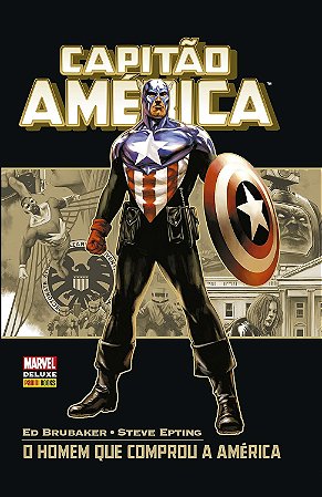 CAPITÃO AMERICA - O HOMEN QUE COMPROU A AMERICA - ED PANINI - CAPA DURA