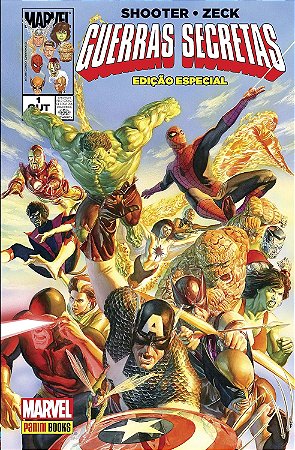 Guerras Secretas – Edição Especial Capa dura - Ed Panini