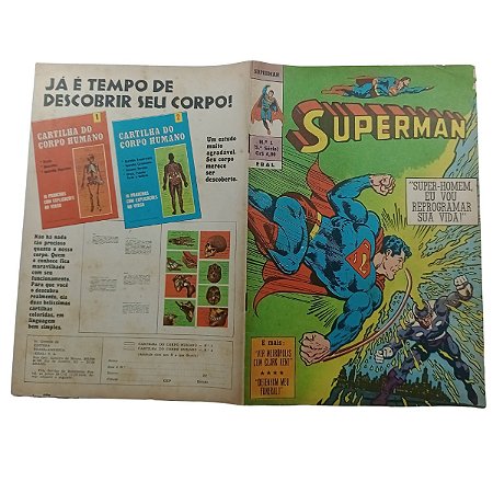 SUPERMAN Nº 01 - 5ª SÉRIE - ED EBAL - ANO 1977