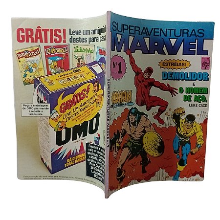SUPERAVENTURAS MARVEL  Nº 01 - EDITORA ABRIL  - ANO 1982