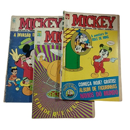 MICKEY NºS 208, 209 E 212 , Editora Abril