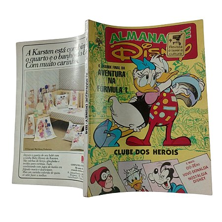 ALMANAQUE DISNEY NºS 184 - ANOS 80 - ED ABRIL