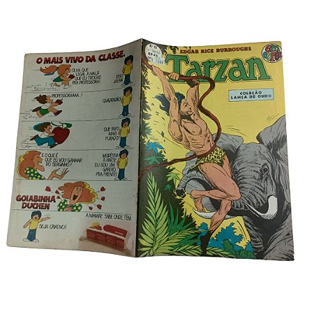 TARZAN em Cores nº 23 - 2ª série -  Ed Ebal ano 1974
