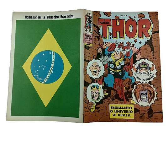 O PODEROSO THOR Nº 25 - ALBUM GIGANTE - ED EBAL