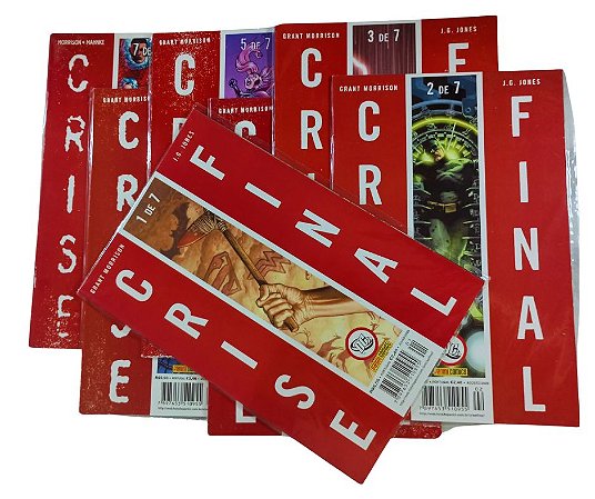 CRISE FINAL -  Mini série em 7 partes - Ed Panini