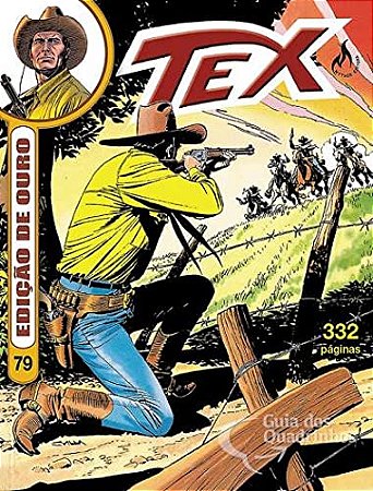 Tex Edição de Ouro Nº 79 ( Os Cavaleiros do Wyoming )  - MYTHOS EDITORA