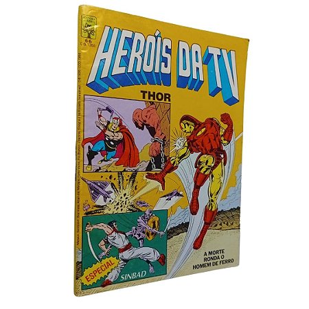 HERÓIS DA TV Nº 66 - ANO 1984 - ED ABRIL