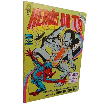 HERÓIS DA TV Nº 84 - ANO 1986 - ED ABRIL