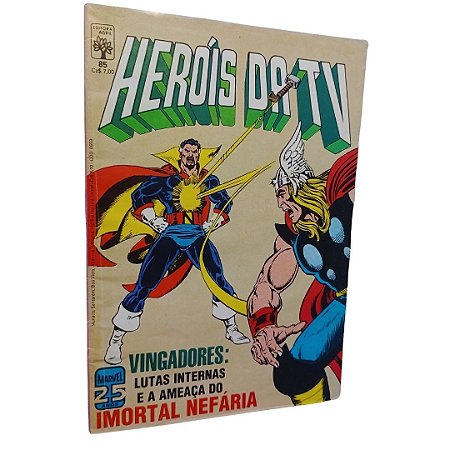 HERÓIS DA TV Nº 85 - ANO 1986 - ED ABRIL