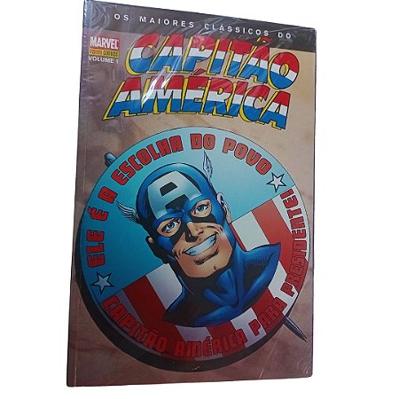 GRANDES CLASSICOS DO CAPITÃO AMÉRICA - VOL 01  - ED PANINI