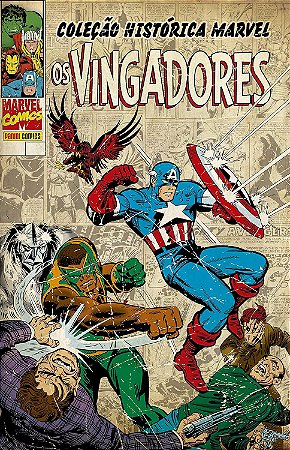COLEÇÃO HISTÓRICA MARVEL OS VINGADORES - Volume 6
