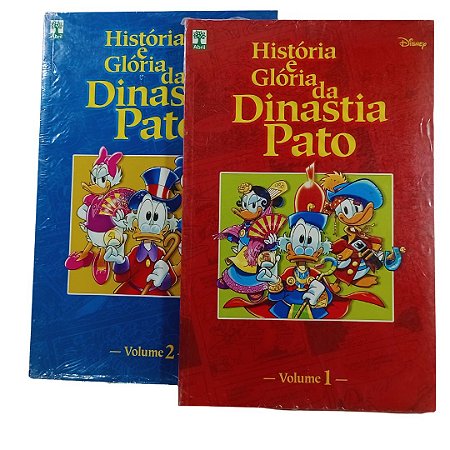 HISTORIA E GLORIA DA DINASTIA PATO - VOL 01 E 02  - ED ABRIL