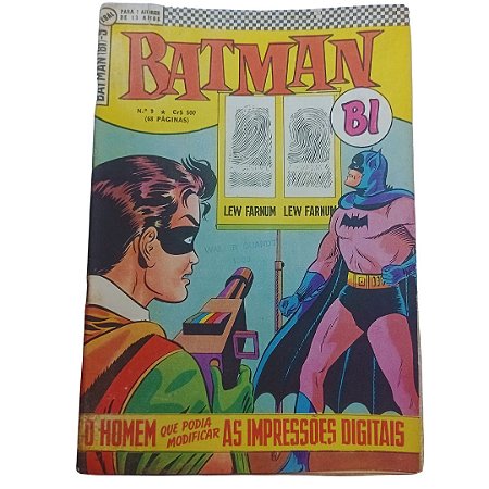 BATMAN BI nº 09 - Ed Ebal - ano 1966