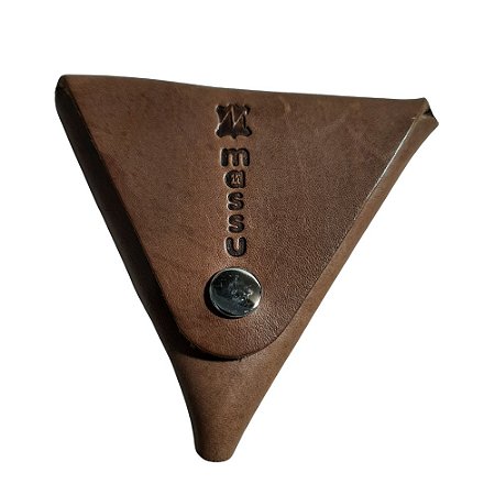 P. Niquel Fv ( Triangulo ) Cor Areia - Couro Legítimo