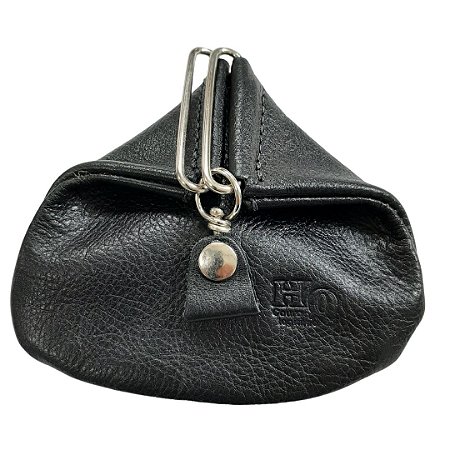 Porta Moedas Wil - couro legitimo - cor preto