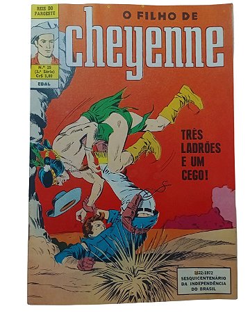 CHEYENNE  nº 29 - 3ª série - Editora Ebal - ano 1972