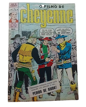 CHEYENNE  nº 35 - 3ª série - Editora Ebal - ano 1972