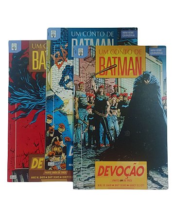 UM CONTO DE BATMAN - DEVOÇÃO - MINI SÉRIE- ED ABRIL