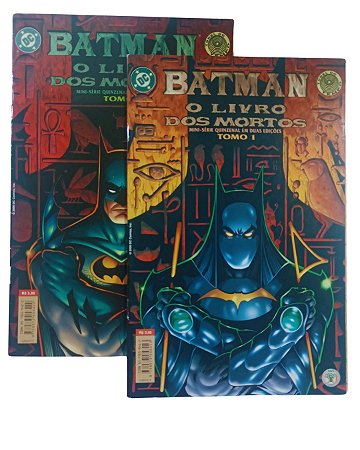 BATMAN O LIVRO DOS MORTOS - MINI SÉRIE- ED ABRIL