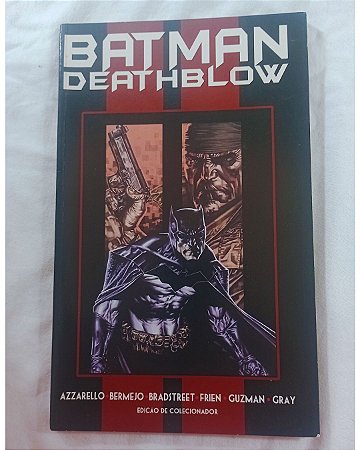 BATMAN  & DEATHBLOW - Edição encadernada - A&C Editoras