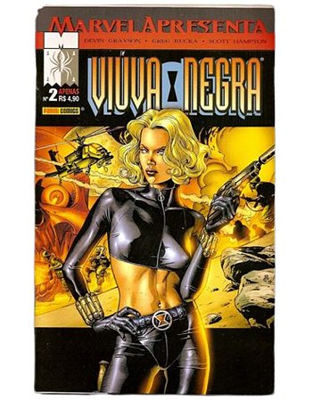 MARVEL APRESENTA 02- VIUVA NEGRA - ED PANINI