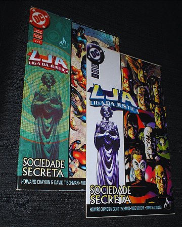 LJA LIGA DA JUSTIÇA - SOCIEDADE SECRETA - Mini serie em 2 partes