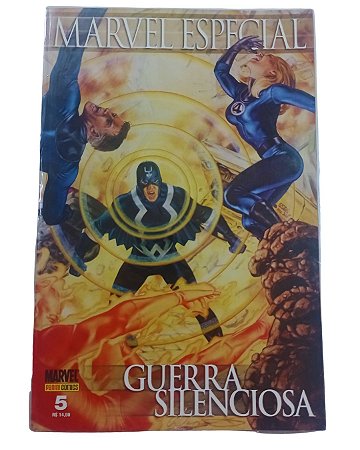 MARVEL ESPECIAL 05 - GUERRA SILENCIOSA 01 -  ED ENCADERNADA - PANINI