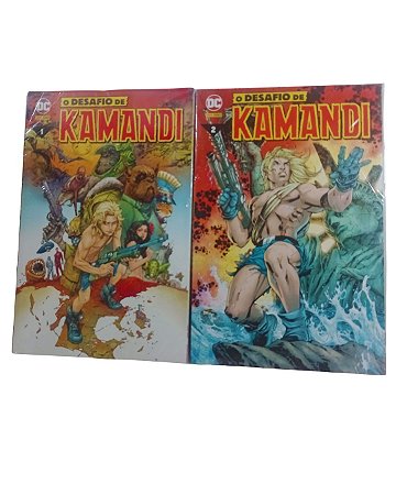 O DESAFIO DE KAMANDI -  vol 1 e 2 - Ed Panini