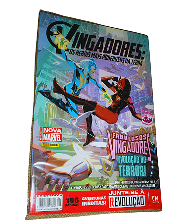 VINGADORES 014 - EVOLUÇÃO DO TERROR ! - Ed PANINI