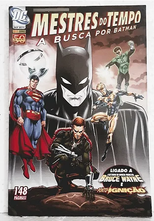 MESTRES DO TEMPO - A Busca por Batman - Ed Panini