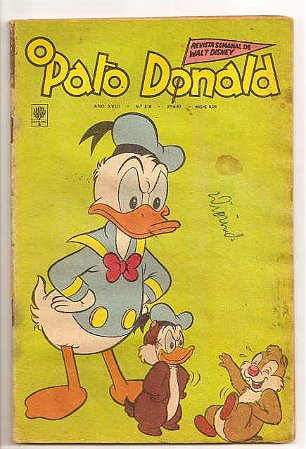 O PATO DONALD nº 816 ano 1967 - Ed Abril