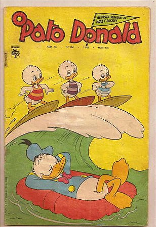 O PATO DONALD nº 896 Janeiro 1969 - Ed Abril