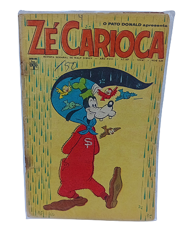 O PATO DONALD nº 827 ano 1967 - Ed Abril