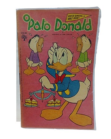 O PATO DONALD nº 1266 ano 1976 - Ed Abril
