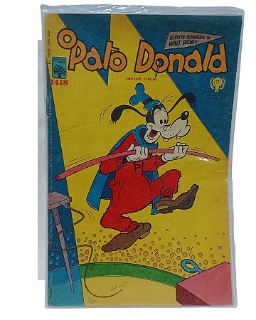 O PATO DONALD nº 1418 ano 1978 - Ed Abril