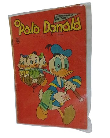 O PATO DONALD nº 856 ano 1968 - Ed Abril
