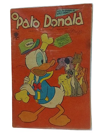 O PATO DONALD nº 810 ano 1967 - Ed Abril