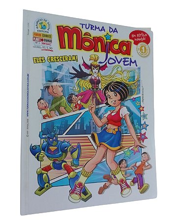 TURMA DA MONICA JOVEM  Nº 01 - EDITORA PANINI