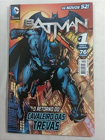 BATMAN nº 01 / Os Novos 52 -  Ed Panini