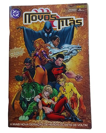 NOVOS TITÃS nº 01 -  Ed Panini