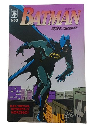 BATMAN Nº 0 - EDIÇÃO DE COLECIONADOR - Editora Abril