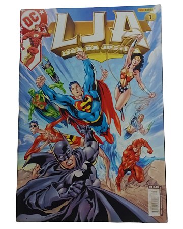 LJA LIGA DA JUSTIÇA Nº 01 - EDITORA PANINI